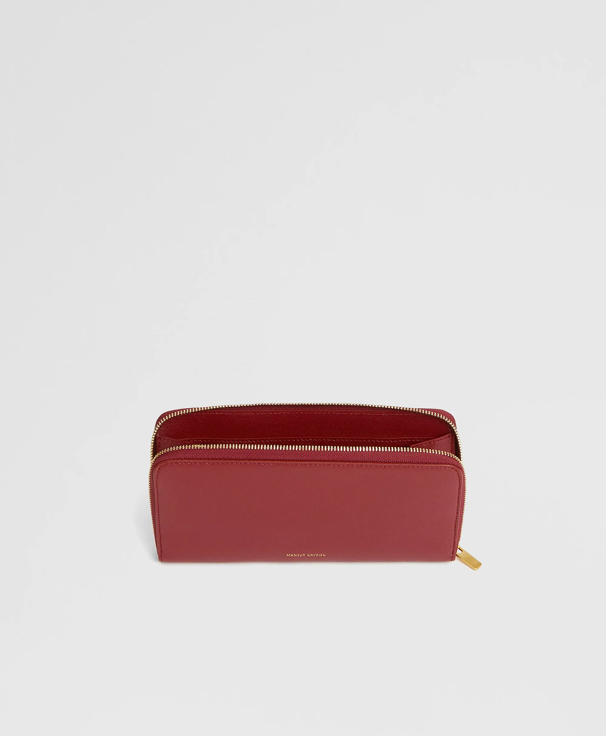 Zip Continental Wallet - Claret