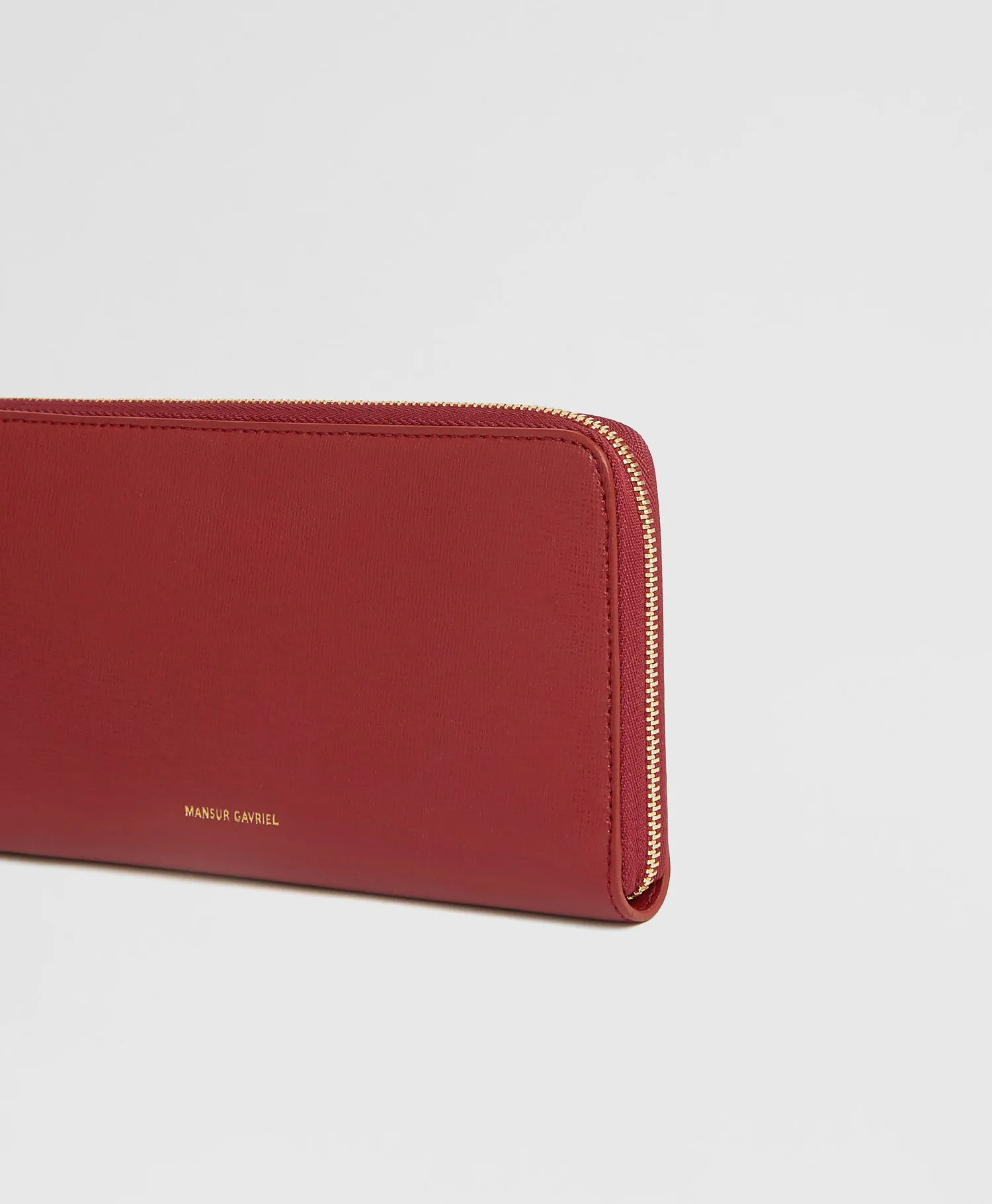 Zip Continental Wallet - Claret