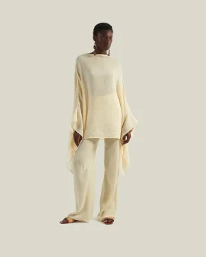 Zoagli Pants in Ivory
