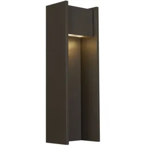 Zur 24 In. LED Outdoor Wall Sconce 3000K bronze Finish