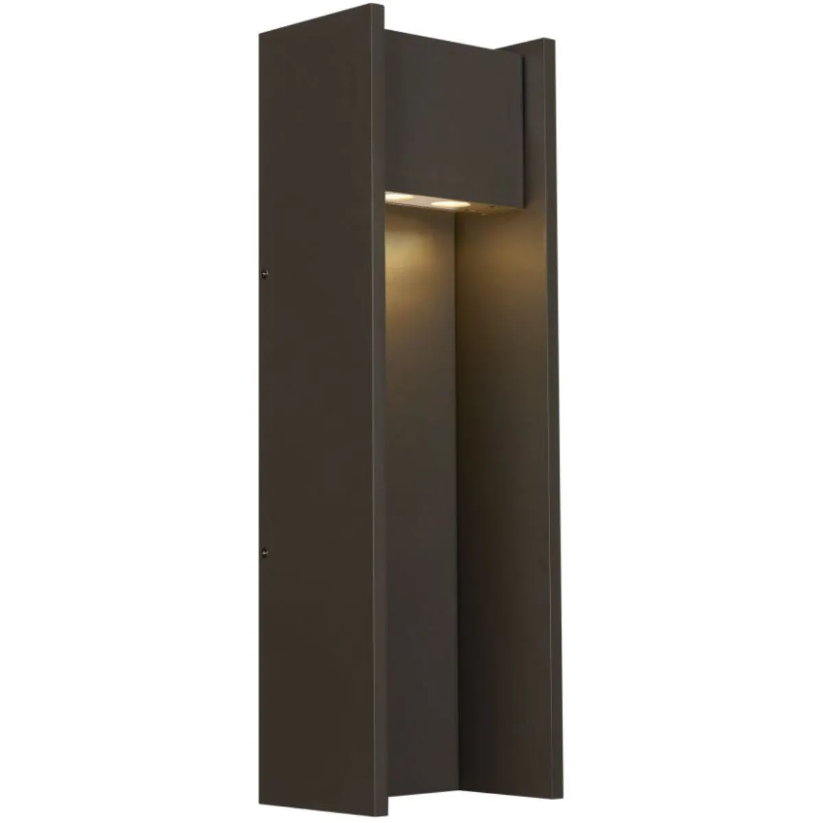 Zur 24 In. LED Outdoor Wall Sconce 3000K bronze Finish